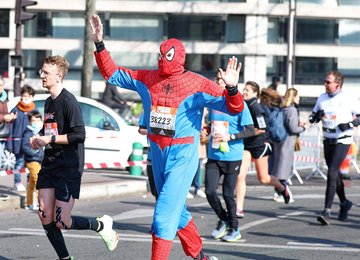 Celles et ceux qui ont "posé" au km 16 entre 12h00 et 12h33